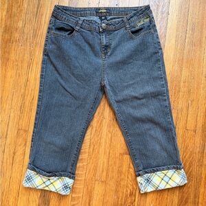 Vtg South Pole Capris Jeans